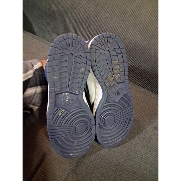 Nike Dunk High GS Midnight Navy DB2179-104 Unisex Kids Sneakers 4Y - Picture 7 of 8